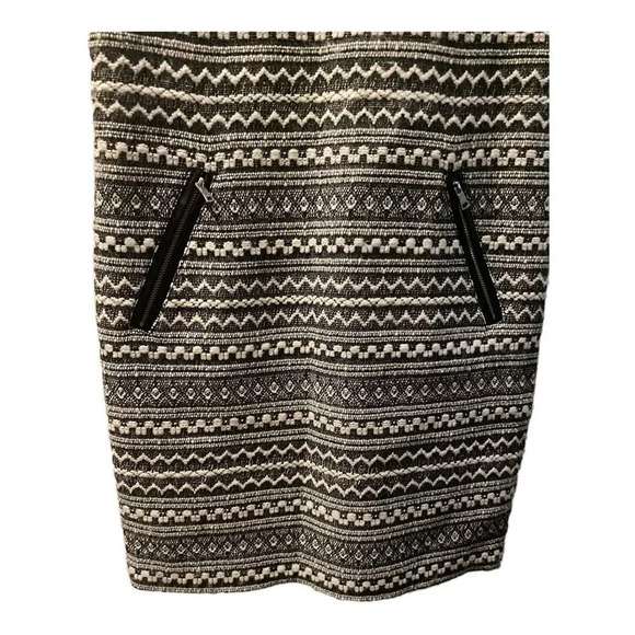 Rebecca Taylor Tweed dress with leather and zipper - Picture 4 of 7